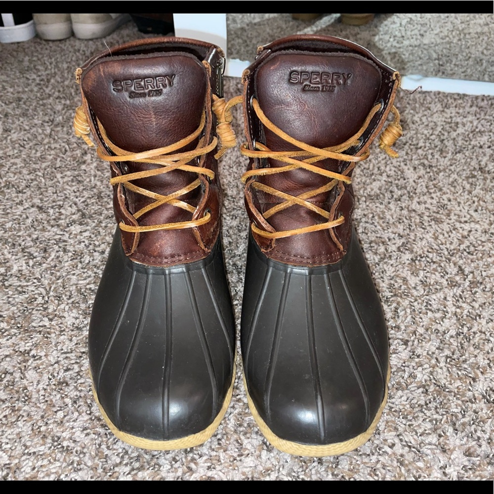 sperry duck boots